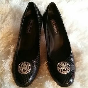 Black Brighton Pumps